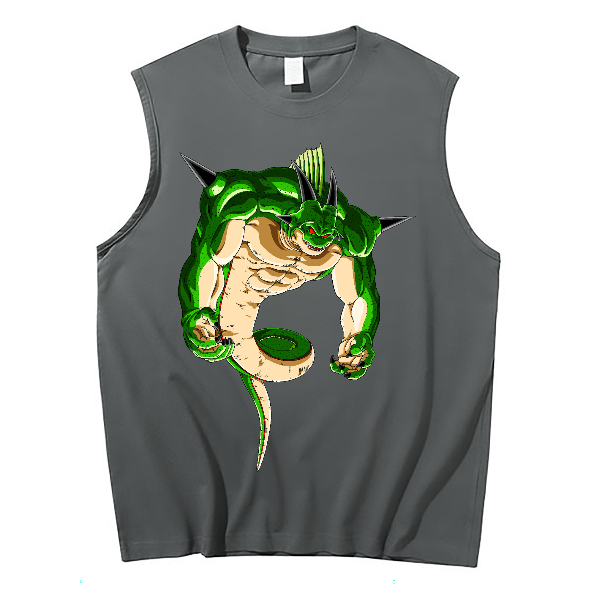 （画像用） ドラゴンボール 神龍 シェンロン DRAGON BALL Shenron コットン100％タンクトップ（フロントプリント）